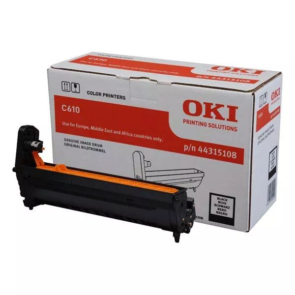 TAMBOR OKI C610 NEGRO (20.000 P&Aacute;GINAS)