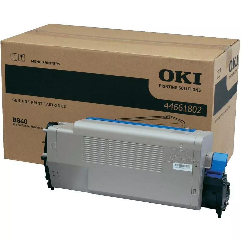 OKI B840 / ES8140 Negro Cartucho de Toner Original - 44661802