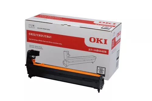 OKI C822 / C831 / C841 Negro Tambor de Imagen Original - 44844408 (Drum)