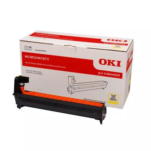 OKI MC853 / MC873 / MC883 Amarillo Tambor de Imagen Original - 44844469 (Drum)