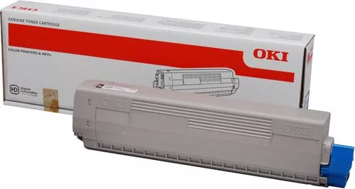 OKI C831 / C841 Negro Cartucho de Toner Original - 44844508