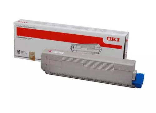 OKI C822 Magenta Cartucho de Toner Original - 44844614