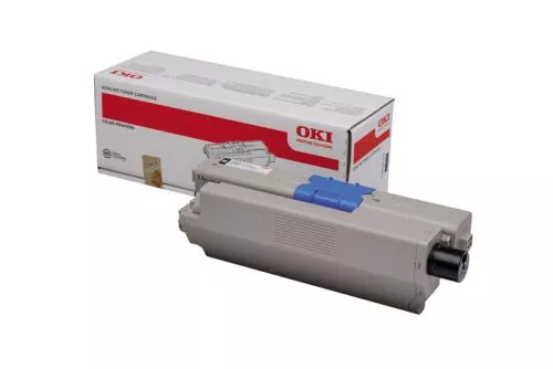 OKI C822 Negro Cartucho de Toner Original - 44844616