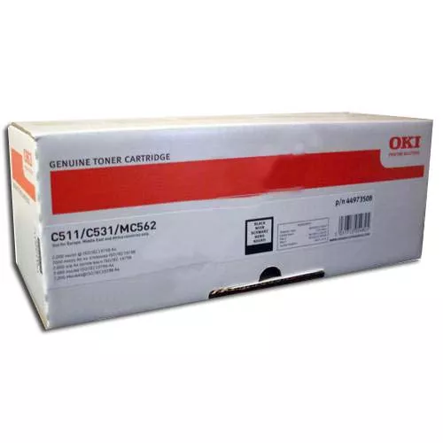 OKI C511/C531/MC562 TONER NEGRO (ALTA CAPACIDAD)
