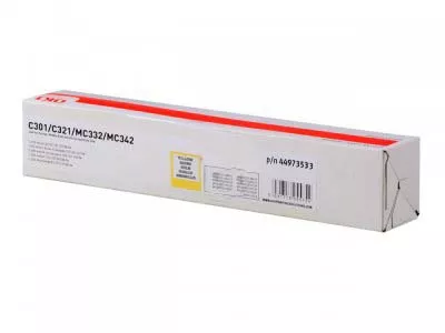 OKI C301/C321 TONER AMARILLO 1.5K