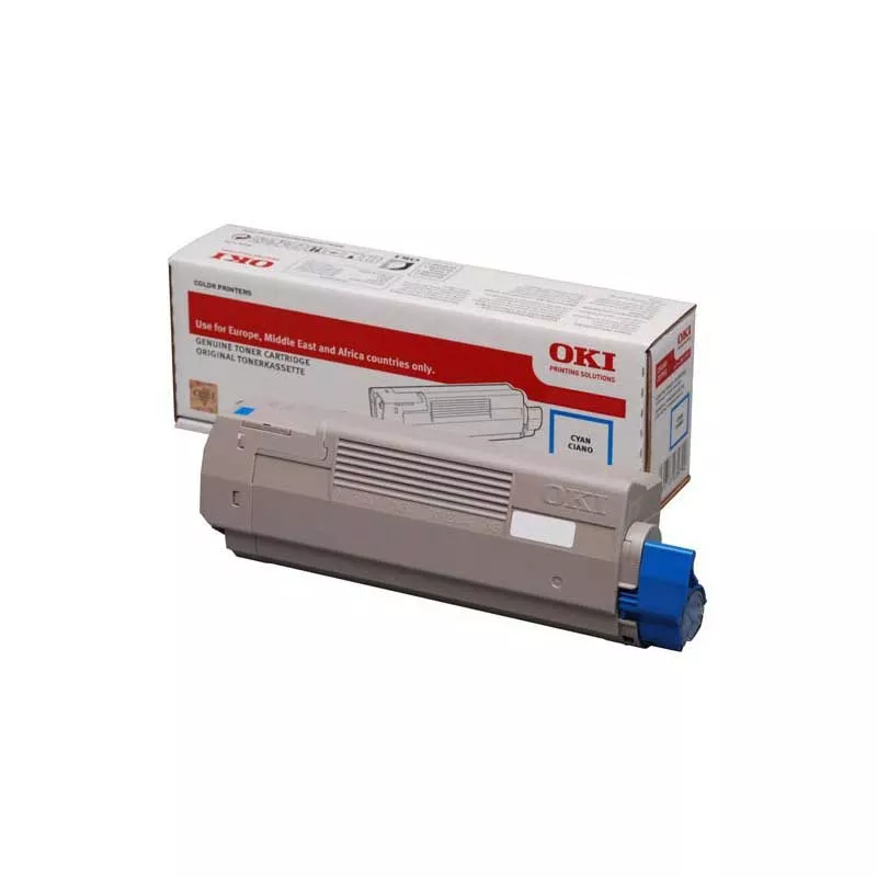 OKI C823 / C833 / C843 Cyan Cartucho de Toner Original - 46471103