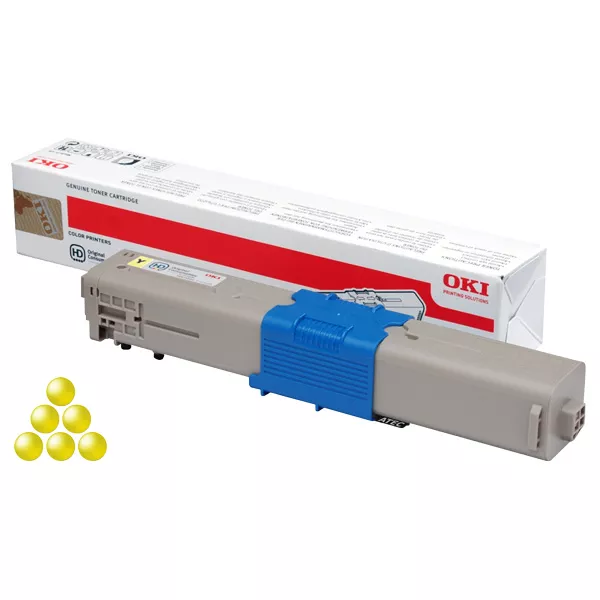 OKI C332DN / MC363DN / MD363DN Amarillo Cartucho de Toner Original - 46508713