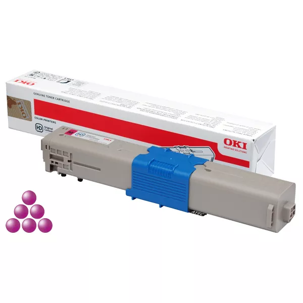 OKI C332DN / MC363DN / MD363DN Magenta Cartucho de Toner Original - 46508714