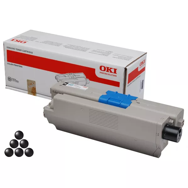 OKI C332DN / MC363DN / MD363DN Negro Cartucho de Toner Original - 46508716