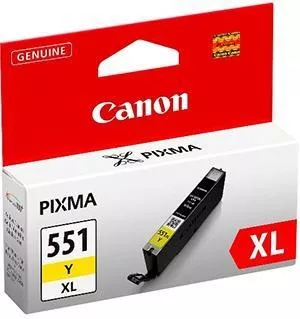 CANON CLI551XL AMARILLO CARTUCHO DE TINTA ORIGINAL 6446B001