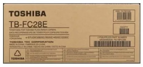 TOSHIBA RECIPIENTE PARA TONER RESIDUAL E-STUDIO 2330C, 2820C, 2830C, 3520C, 4520C, 3530C, 2540C - TB-FC28E