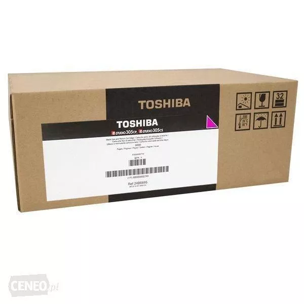 TOSHIBA TONER MAGENTA E-STUDIO 305 CP, 305 CS, 306 CS - T-FC305PM-R