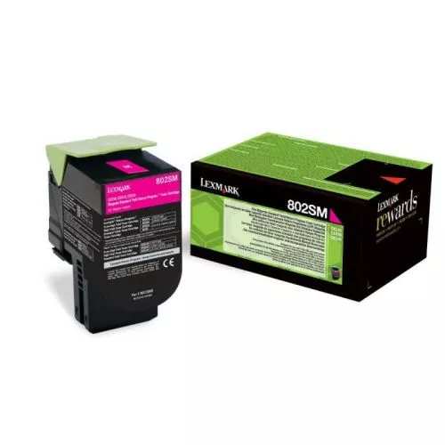 LEXMARK TONER MAGENTA 802SM RETORNABLE ORIGINAL