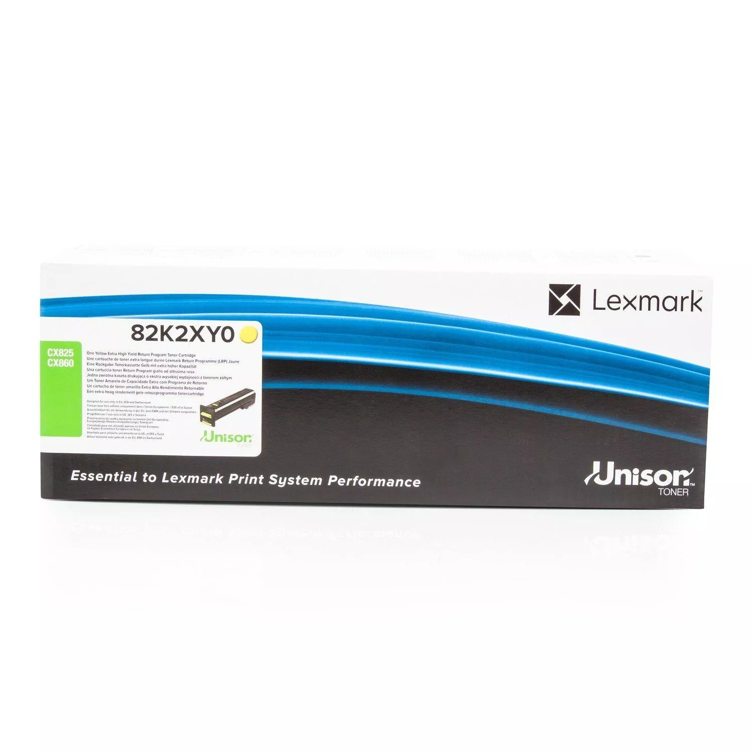 LEXMARK TONER AMARILLO RETORNABLE CX825, CX860