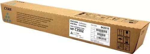 RICOH AFICIO MPC 3502/3002 TONER CIAN