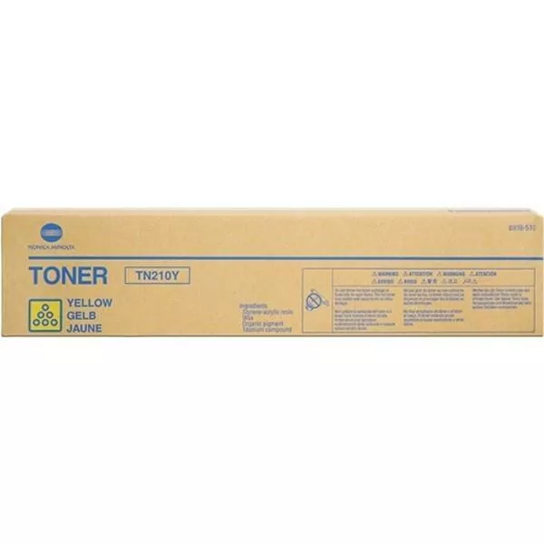 KONICA-MINOLTA TONER AMARILLO BIZHUB C250/P/252 - TN210Y