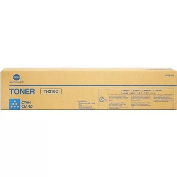 KONICA-MINOLTA TONER CIAN BIZHUB C250/P/252 - TN210C