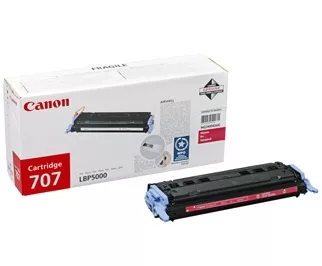 CANON TONER LASER MAGENTA CRG 707 M 2 000 PAGINAS LBP 5000 5100 5700
