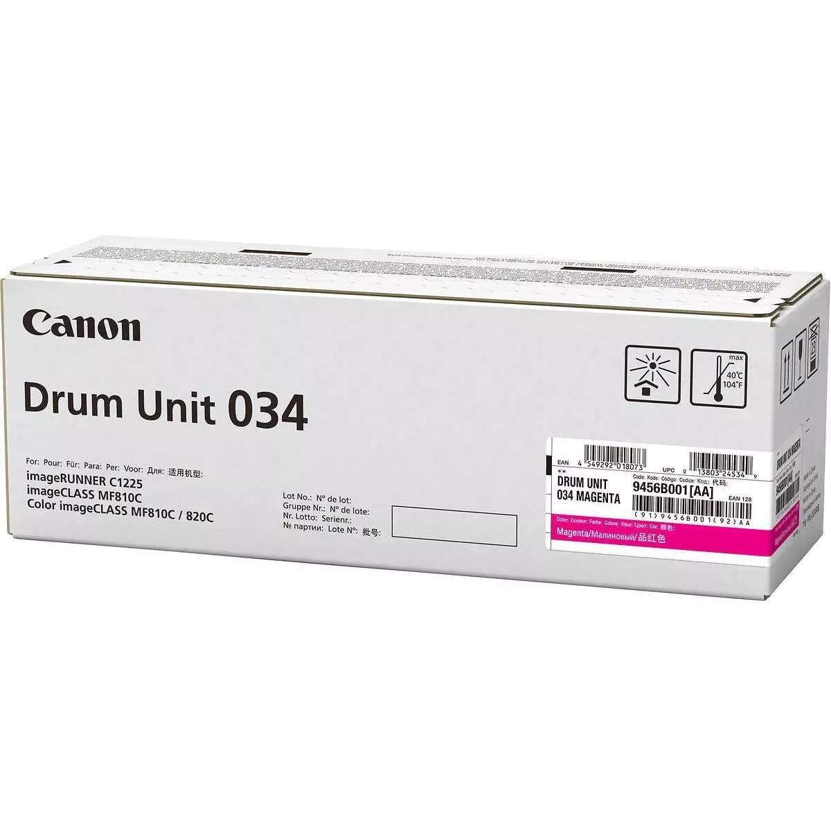 CANON TAMBOR MAGENTA 034M