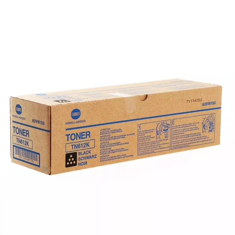 KONICA-MINOLTA KIT DE TONER STANDARD TN-612K NEGRO PRO C-SERIE 5501, 6501, 6501 E, 6501 EP