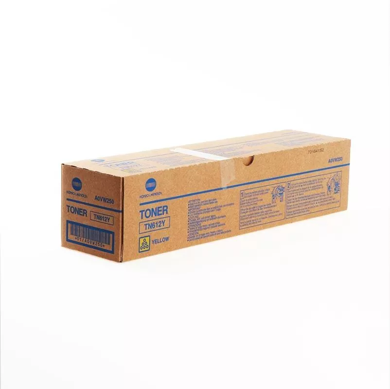 KONICA-MINOLTA KIT DE TONER STANDARD TN-612Y YELLOW PRO C-SERIE 5501, 6501, 6501 E, 6501 EP