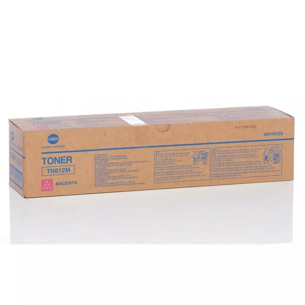 KONICA-MINOLTA KIT DE TONER STANDARD TN-612M MAGENTA PRO C-SERIE 5501, 6501, 6501 E, 6501 EP