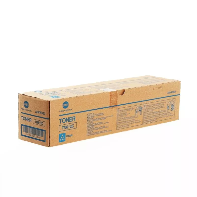 KONICA-MINOLTA KIT DE TONER STANDARD TN-612C CIAN PRO C-SERIE 5501, 6501, 6501 E, 6501 EP