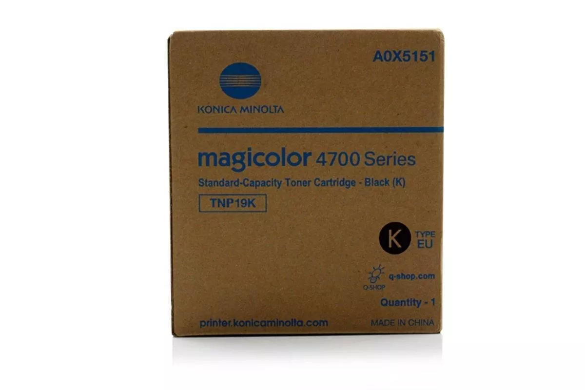 KONICA-MINOLTA MAGIC COLOR 4750 TONER NEGRO TNP19K
