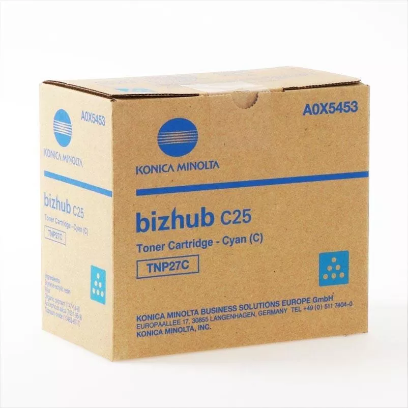 KONICA-MINOLTA TONER CIAN BIZHUB C25 - TNP-27C
