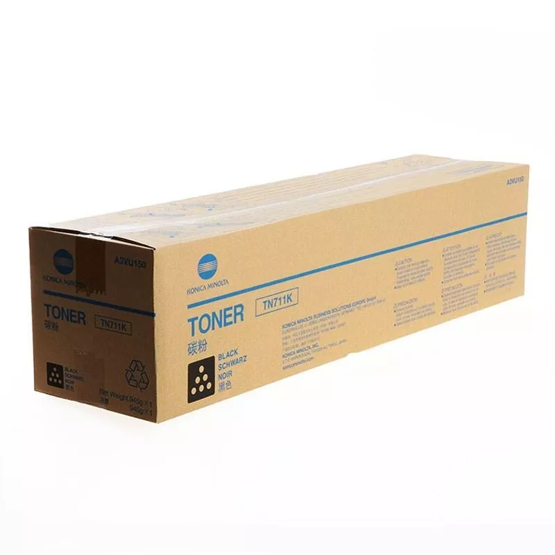 KONICA-MINOLTA TONER NEGRO BIZHUB C654E/C754 - TN-711BK *ALTA CAPACIDAD*