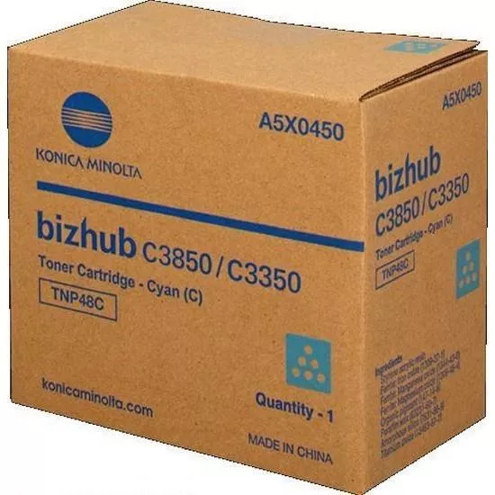 KONICA-MINOLTA TONER CIAN C3850, 3350 - TNP-48C