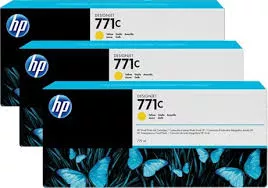 HP CARTUCHO GF PARA Z6200 CRD 771C, COLOR AMARILLO, PACK 3 UDS.