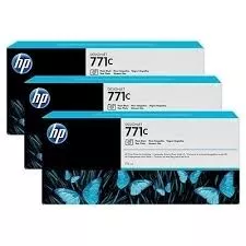 HP CARTUCHO GF PARA Z6200 CRD 771C, COLOR NEGRO FOTO, PACK 3 UDS N&ordm; 771