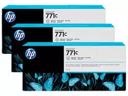 HP CARTUCHO GF PARA Z6200 CRD 771C, COLOR GRIS CLARO, PACK 3 UDS.