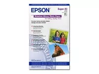 EPSON PAPEL PREMIUM GLOSSY PHOTO, 20 HOJAS DE A3+ - 250G/M2