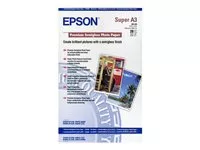 EPSON PAPEL FOTOGR&Aacute;FICO SEMIBRILLO (PREMIUM SEMIGLOSSY PHOTO) A3+, 20 HOJAS - 250G.