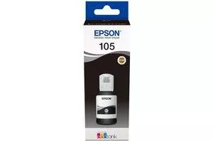 Epson 105 Negro - Botella de Tinta Pigmentada Original C13T00Q140