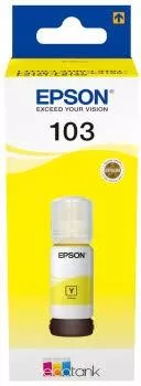 Epson 103 Amarillo - Botella de Tinta C13T00S44A10 Original