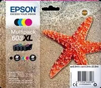 Epson 603XL Pack de 4 Cartuchos de Tinta Originales - C13T03A64010