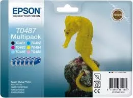 EPSON STYLUS PHOTO R-200/220/300/320/340, RX-500/600 PACK T048140+T048240+T048340+T048440+T048540+T048640