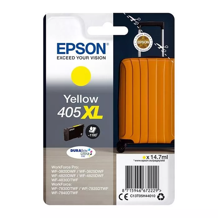 EPSON 405XL AMARILLO CARTUCHO DE TINTA C13T05H44010 ORIGINAL