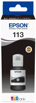 Epson 113 Negro - Botella de Tinta Pigmentada C13T06B140 Original