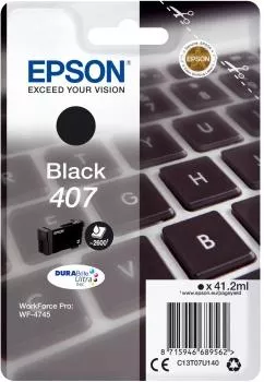 EPSON TINTA NEGRO WORKFORCE PRO 4745 SERIES - N&ordm; 407