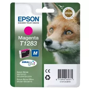 EPSON T1283 MAGENTA CARTUCHO DE TINTA C13T12834010 ORIGINAL
