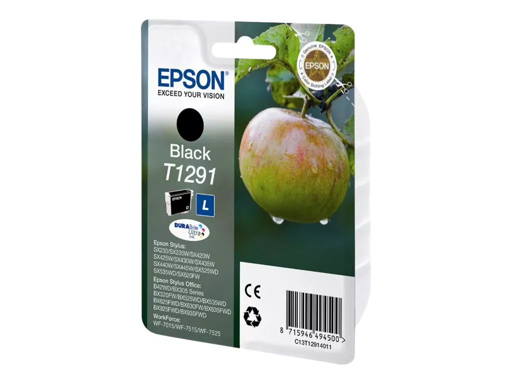 EPSON T1291 NEGRO CARTUCHO DE TINTA C13T12914010 ORIGINAL