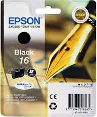 Epson T1621 Negro Cartucho de Tinta Original - C13T16214012
