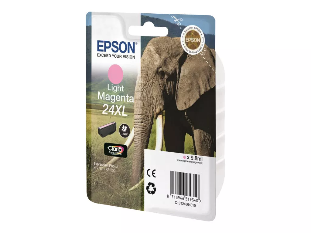 EPSON T2436 (24XL) MAGENTA LIGHT CARTUCHO DE TINTA C13T24364010 ORIGINAL
