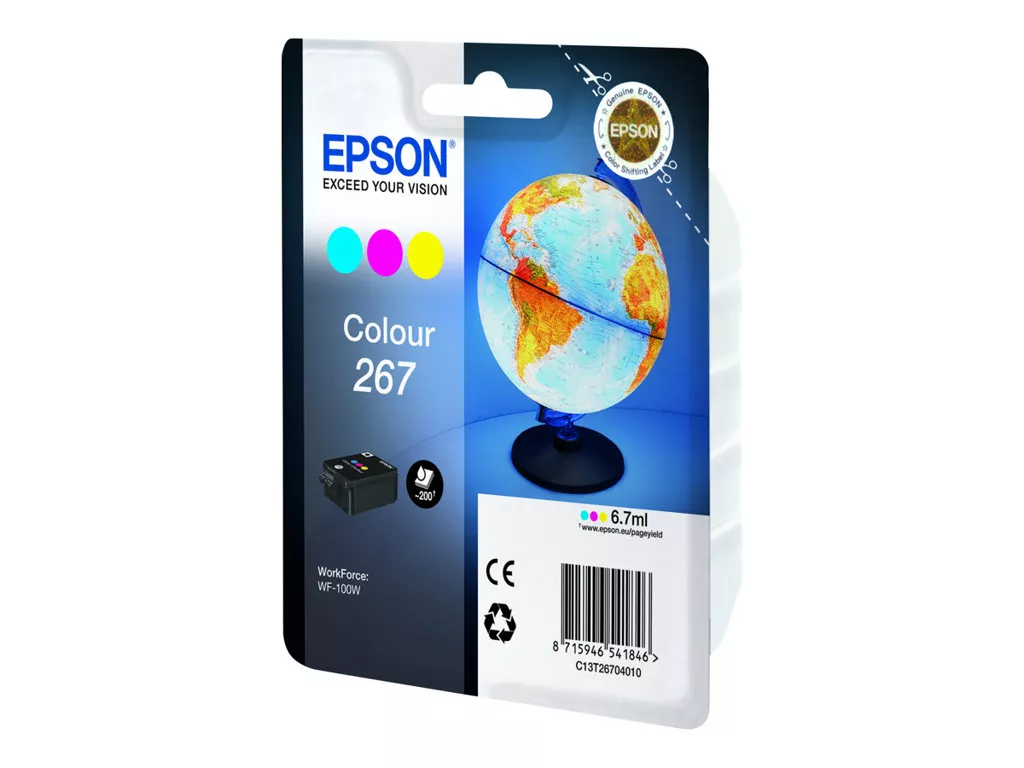 Epson T267 Color Cartucho de Tinta Original - C13T26704010