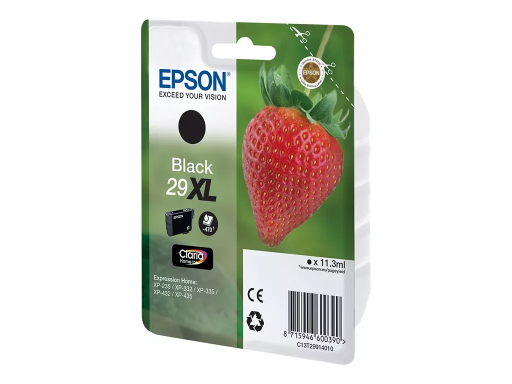 EPSON ORIGINAL TINTA NEGRO XP 235 / 332 / 335 / 432 / 435 - N&ordm; 29 XL
