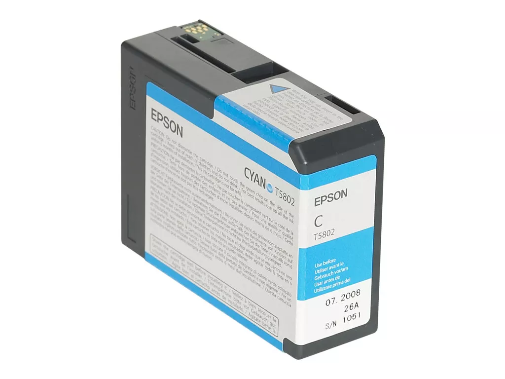 EPSON STYLUS PRO-3800/3880 CARTUCHO CIAN (80ML)
